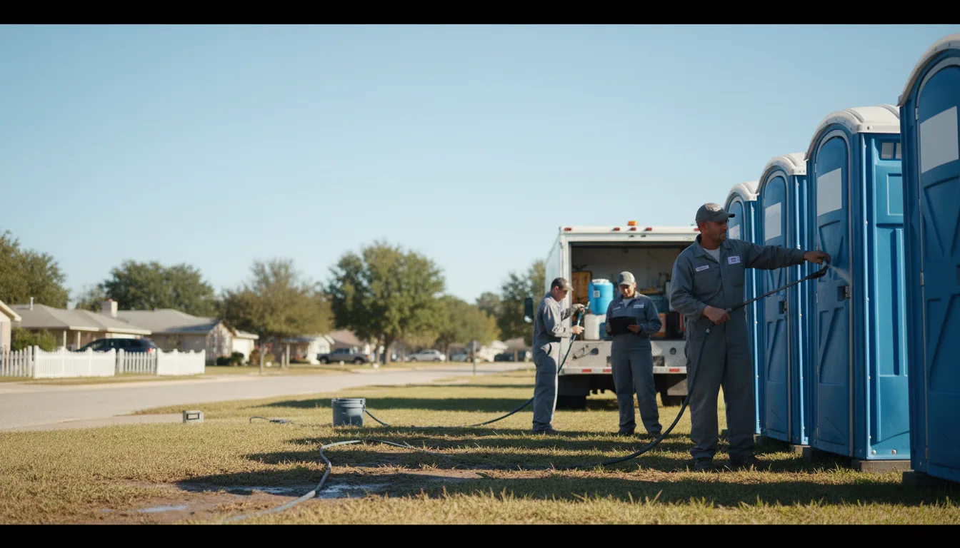 Long-Term Portable Toilet Rental in Stanwood, IA near me
